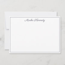Elegante Slate Gray Script Diamond Signature