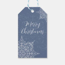 Elegante Snowflake Geschenkanhänger