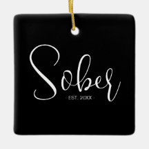 Elegante Sobriety Meilenstein Minimalistisch