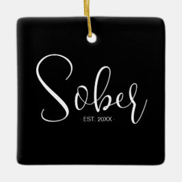Elegante Sobriety Meilenstein Minimalistisch Keramikornament
