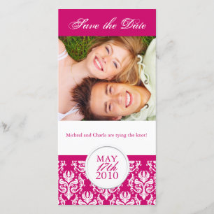 Elegante Sommer--Fotokarte Save The Date