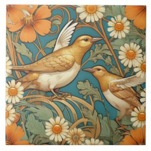 Elegante Songbird Decorative Keramik Tile Fliese