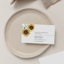 Elegante Sonnenblume Eukalyptus Florist Moderne