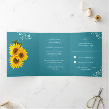Elegante Sonnenblumenhochzeit