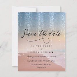 Elegante Sonnenuntergang Sonnenlicht Hochzeit Rett