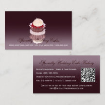 Elegante Spezialität Hochzeitskuchen mit QR-Code