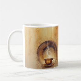 Elegante Steaming Teacup Tasse