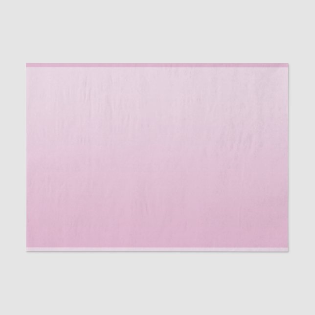 Elegante Steigung blaß - Rosa Seidenpapier (Vorderseite)