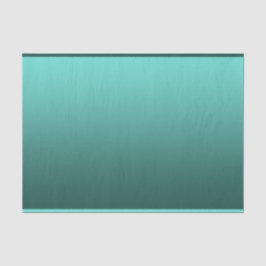 Elegante Steigungs-aquamarines Grün Seidenpapier