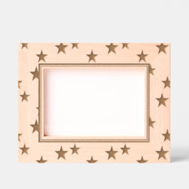 Elegante Sterne Geätzte Rahmen