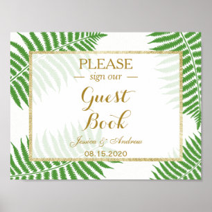 Elegante stilvolle Braut Wedding Poster