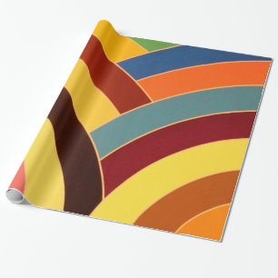 elegante, stilvolle Chevrons Geschenkpapier