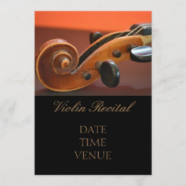 Elegante stilvolle Leistung des Einladung