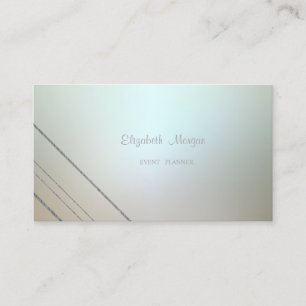 Elegante stilvolle moderne, glatte Streifen Visitenkarte