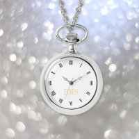 Elegante Stilvolle Silver Mit Monogramm Necklace W