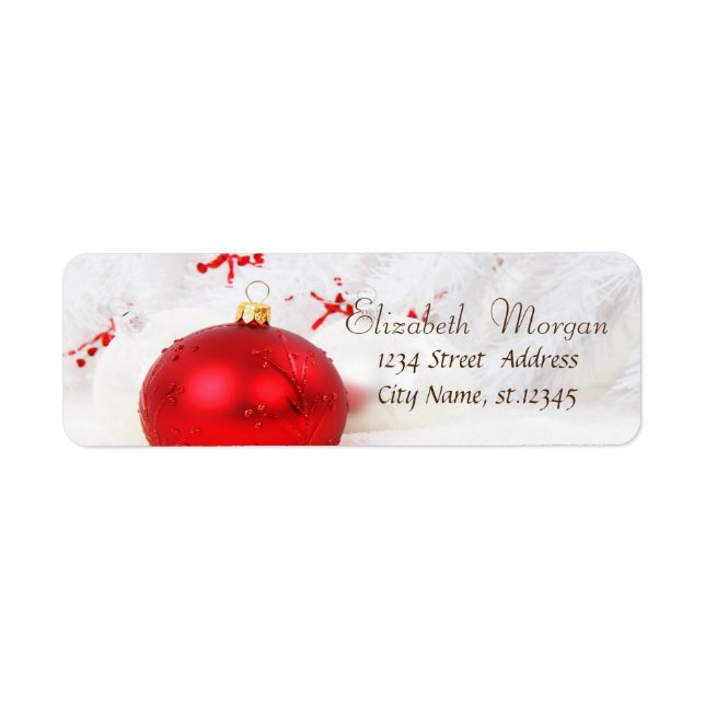 Elegante, stilvolle Weihnachtsbälle (Vorne)