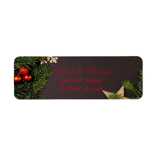 Elegante, stilvolle Weihnachtsbälle, Kiefernbaumzw (Vorne)