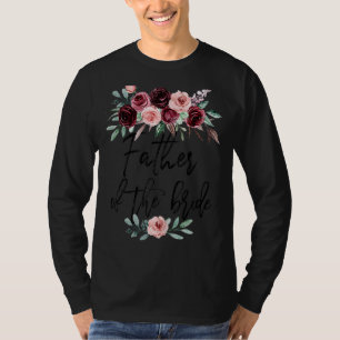 Elegante Stimmung Vater der Braut Junggesellinnena T-Shirt