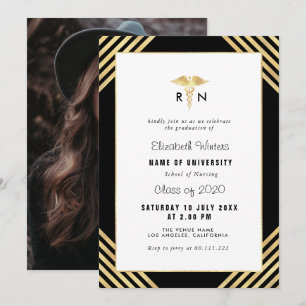 Elegante Stipendiaten Einladung