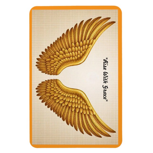 "Elegante Strahlung" Magnet (Vertikal)