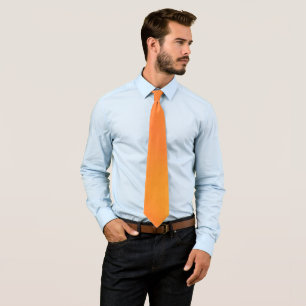 Elegante Tangerine-Unschärfen Krawatte