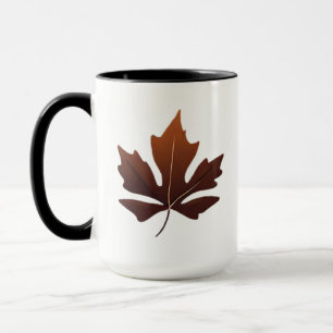 Elegante Tasse des Herbstlaubs   Fall-Themed Tasse