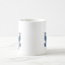 Élégante tasse personnalisée d'art folklorique ble