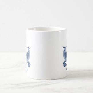 Élégante tasse personnalisée d'art folklorique ble