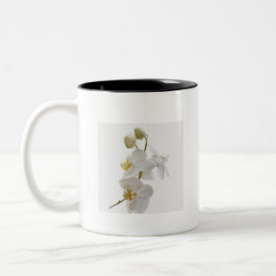 Elegante Tasse Weiße Blumen – Chic Florale Tasse