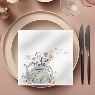 Elegante Teeparty  Brautparty   Serviette