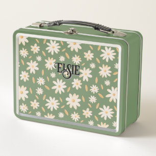 Elégante teintes de marguerite Lunchbox personnali