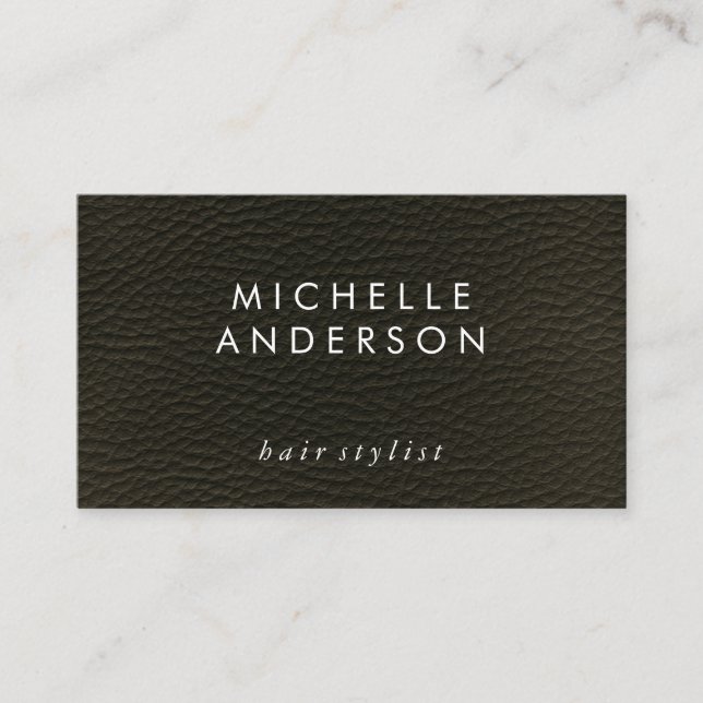 Elegante Textur (Terminierungskarte) Terminkarte (Vorderseite)