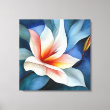 Elegante Textured Floral Art