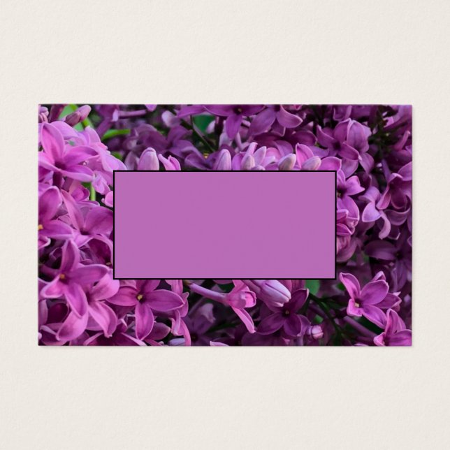 Elegante tiefe lila magentafarbene Blumen Blume li (Vorderseite)