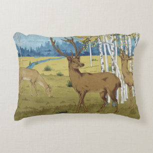Elegante Tierwelt Wilhelm Tell Dekokissen