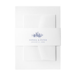 Elegante Toile French Blue Floral Bly Band