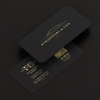Elegante Transport Car Company Black Moderne