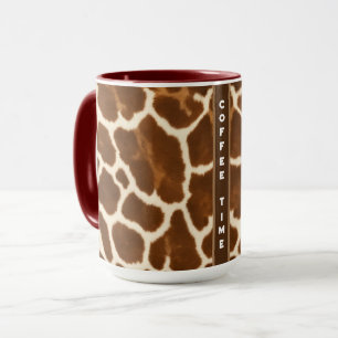 Elegante Trendy Cow Imitate Leather Collection Tasse