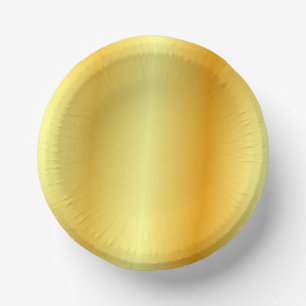 Elegante trendy Imitate Gold Template Glamour Pappteller