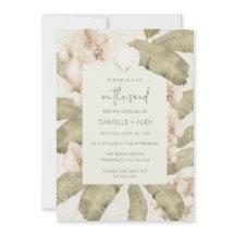 Elegante Tropical Beach Hochzeit