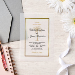 Elegante Tropical Gold Palm Tree Beach Hochzeit