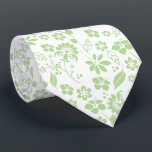 Elegante tropische Blume mit blassgrünen und weiße Krawatte<br><div class="desc">Elegante Blassliengrün und weiße tropische Blume Neck Tie. Einfach die Hintergrundfarbe für ein einzigartiges Aussehen anpassen! Erstellt von Zazzle pro Designer BK Thompson exklusiv für Cedar und String; bitte kontaktieren Sie uns, wenn Sie Hilfe beim Design benötigen.</div>