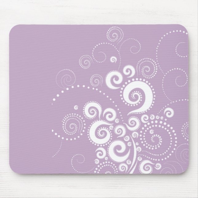 Elegante Tupfen Mousepad (Vorne)