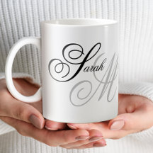 Elegante Typografie Monogram