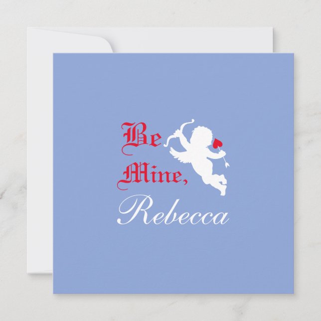 Elegante Typografie sei meins, sagen wir ja Liebe  (Vorderseite)