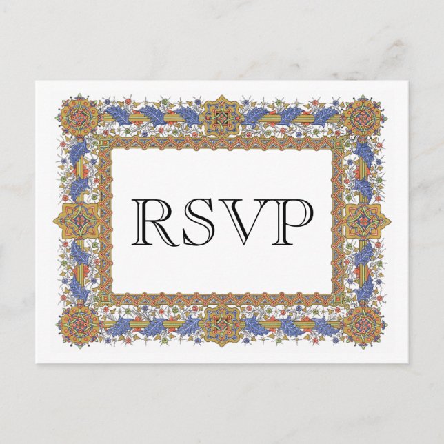 Elegante UAWG Gold Geometrische Postkarte (Vorderseite)