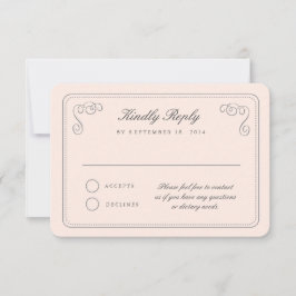 Elegante UAWG RSVP Karte
