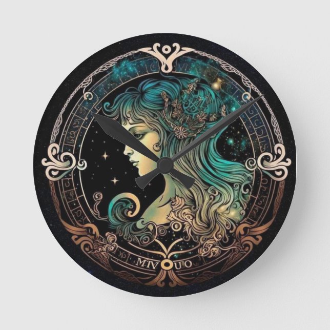 Elegante Uhr der Virgo-Uhr (Vorderseite)