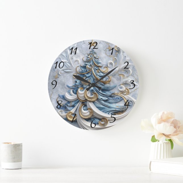 Elegante Uhren zieren den Baum (Zuhause)