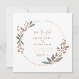 Elegante und einfache Einladungskarte für Hochzeit